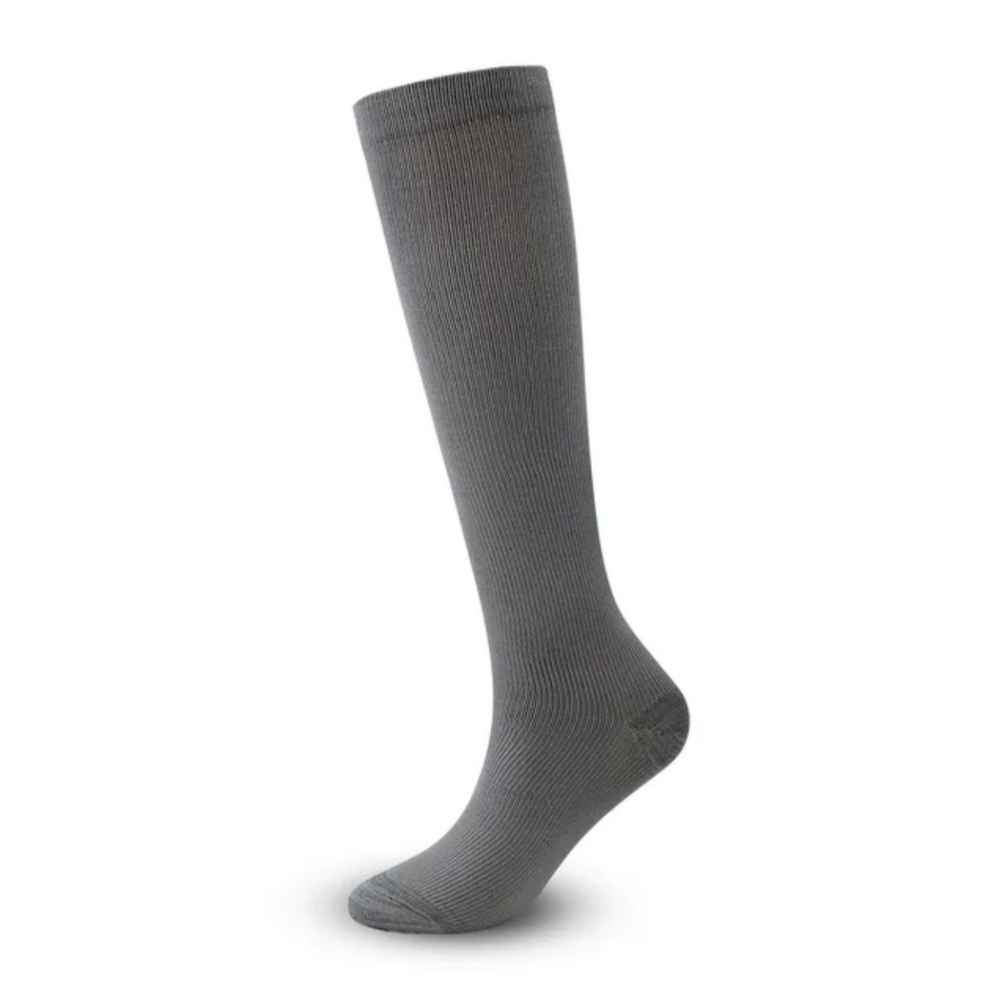 Unisex knees high legs circulation support stretch pressure